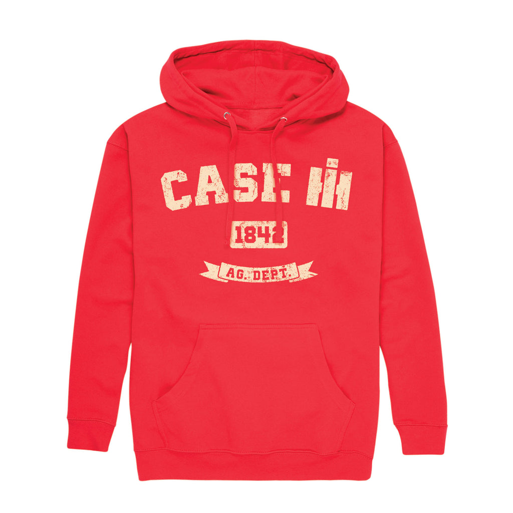 Case IH 1842 Red Men s Pullover Hoodie