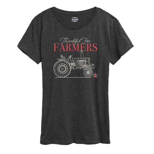 Thankful for Farmers Women Womens Short Sleeve Tee